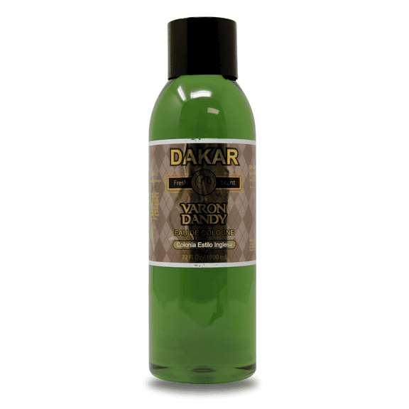 Dakar Varon Dandy Eau de Cologne – English-Style Men Fragrance, 32 fl oz