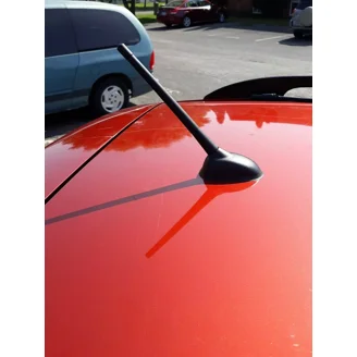 Antenna Acciaio Inox Nera 86309-0C020 Antenna Radio AM/FM In Acciaio Inox Nero Per Toyota Tundra 2000-2020 - 21 Pollici, Sostituzione Diretta Palo Antenna TV - Foto 3