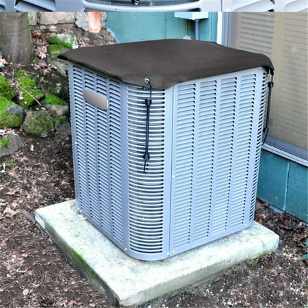 Ac Unit Cover - Conditioner Summer Top Air Conditioner Leaf Guard Air Conditioner Cover for Outside Units (Mesh, 32"×32")