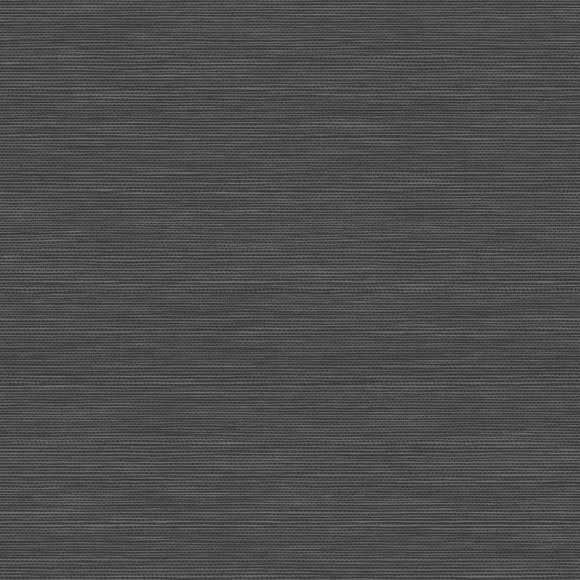 Mr. Kate RoomMates Stella Soft Black Grasscloth Peel and Stick Wallpaper, RMK12777PL