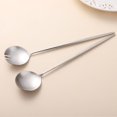 thumbnail image 5 of Salad Servers,Spoon and Fork Set 11.41 inch,18/10 Stainless Steel Salad Serving Silver, 5 of 18
