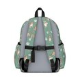 thumbnail image 3 of Chihuahua and Dog Paw Print Green Backpack for School, Cute School Bag with Adjustable Shoulder Straps and Padded Back, 13.4"x11"x4.7", 3 of 5