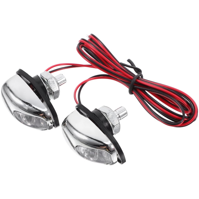 unbranded 2Ud Boquilla De Lavador Con Luz Para Parabrisas Para Autos