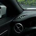 thumbnail image 6 of 2X for A GLA CLA Class W176 X156 C117 Carbon Fiber Dashboard Air Condition Outlet Decor Cover Trim, 6 of 9