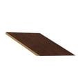 thumbnail image 3 of Sloping Hood Filler - In-Line - 15 Inches Wide - for 21 Inch Deep Designer Wood Locker - Gray, 3 of 6