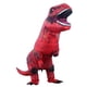 thumbnail image 1 of Disfraz inflable de dinosaurio Piamif para adultos, T-Rex, cosplay rojo, 1 of 9