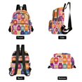 thumbnail image 4 of FORMRS Mini Backpack Purse for Women Travel Daypack Casual Shoulder Bag, Colorful Jars, 4 of 7