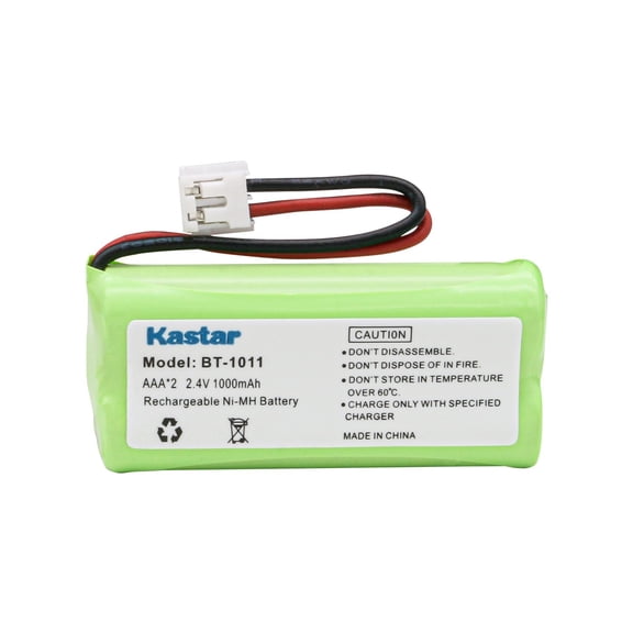 Kastar 1-Pack 2.4V 1000mAh Ni-MH Rechargeable Cordless Phone Battery Replacement for BT6010 BT8000 BT8300 BT18433 BT28433 BT101 BT1018 CL80109 CS6219 DS6111 EL51209