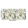 thumbnail image 3 of Large Pad Desk Mat With Leaf Print For Home Gaming And Study 400x900mm Rubber Keyboard Pad Home & Pad Nice Edge Thick Desk Mat Laptop Computer Desk Wrist Support Gel Cool Desk Stuff under 10 Drop Desk, 3 of 4