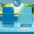 thumbnail image 3 of SmartLine 15' Round Pacific Ice Overlap Above Ground Swimming Pool Liner, 48"/52" Height, 25 Gauge, 3 of 6