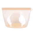 thumbnail image 2 of Reusable Silicone Food Storage Bag Clear Window Design Airtight Seal Refrigerator Freezer Food Pouch, 2 of 4
