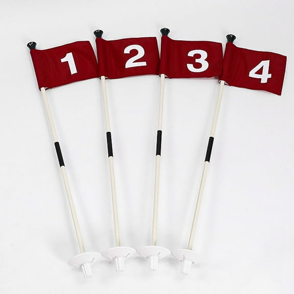 UPOUART Golfs Flag Kit Fiberglass 1 Set 8.06X6.09X0.39in