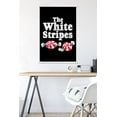 thumbnail image 4 of The White Stripes - Candy Wall Poster with Magnetic Frame, 22.375" x 34", 4 of 5