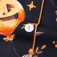 thumbnail image 6 of FASHOFT Halloween Pajamas for Women Set Ghost Pumpkin Printing Button Up Pjs Short Sleeve Sleepwear Notch Collar Bride Soft Comfy Pj Lounge Sets Navy XXL, 6 of 7