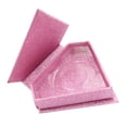 thumbnail image 2 of Tachiuwa Eyelashes Case Container Portable Fake Lash Carrier Holder Box w/ Inner Rack Glitter Pink, 2 of 9