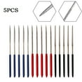 thumbnail image 3 of 5Pcs Round Diamond Files Needle Rasp File Polishing Finishing Tools Ceramic Metal Jewelry Glass Wood Working 5Pcs Blue Smile Home, 3 of 6