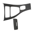 thumbnail image 2 of Domqga Center Control Gear Panel Cover Trims Carbon Fiber Style Sickers for 3 Series E90 2008‑2012,Gear Panel Cover,Gear Box Panel Frame, 2 of 8
