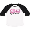 thumbnail image 3 of Inktastic Spoiled by Nonna Girls Toddler T-Shirt, 3 of 5