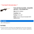 thumbnail image 2 of Front Left Strut Assembly - Compatible with 2012 - 2014 Honda CR-V 2013, 2 of 2