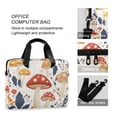 thumbnail image 4 of FORMRS 16" Laptop Bag Carrying Sleeve Case with Handle Travel Shoulder Briefcase, White Mushroom, 4 of 8