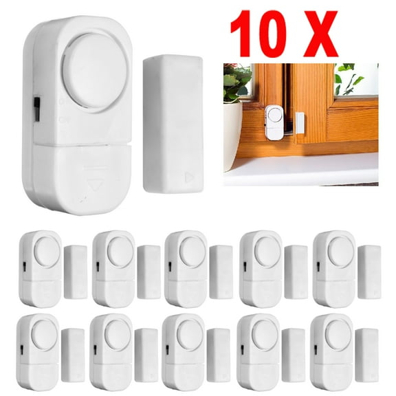 Gneric 90Db, White Household Sensors & Alarms Household Sensor & Alarm 10 Piece 10 Pack