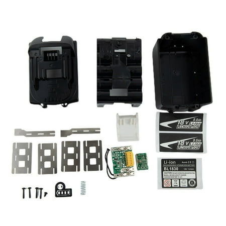 

BAMILL BL1890 Li-ion Battery Case Box PCB Charging Protection Board Shell Makita 18V