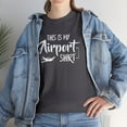 thumbnail image 7 of This Is My Airport Shirt, Vacation Tee, Travel Gift, Airline Shirt -ID: 200, 7 of 7