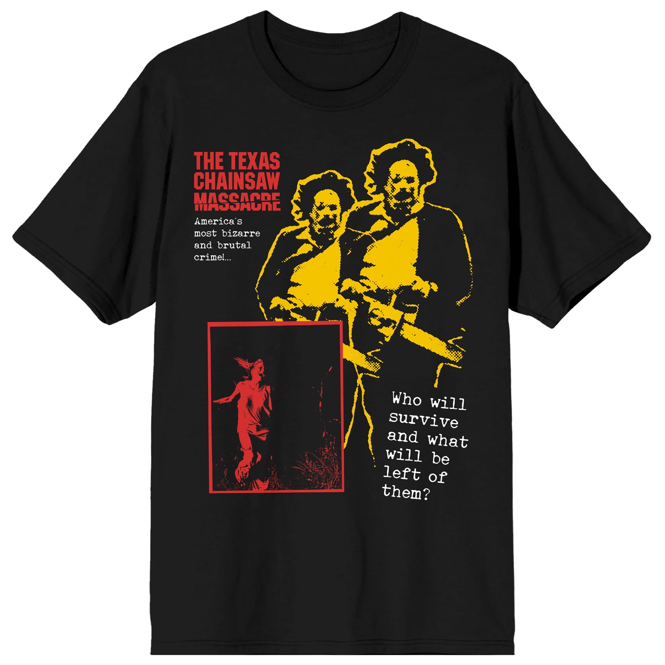 The Texas Chainsaw Massacre Short-Sleeve T-Shirt-X-Large - Walmart.com