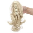 thumbnail image 3 of Extension de Cheveux Queue de Cheval Courte Bouclée Clip Synthétique Mignon, 3 of 6