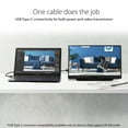 thumbnail image 4 of ASUS ZenScreen 15.6" Portable USB Type-C Monitor- Full HD, IPS Panel, USB Type-C, USB-Powered, Flicker Free, Blue Light Filter, Tripod Mountable, Anti-Glare Surface, Protective Sleeve- MB166C, 4 of 6
