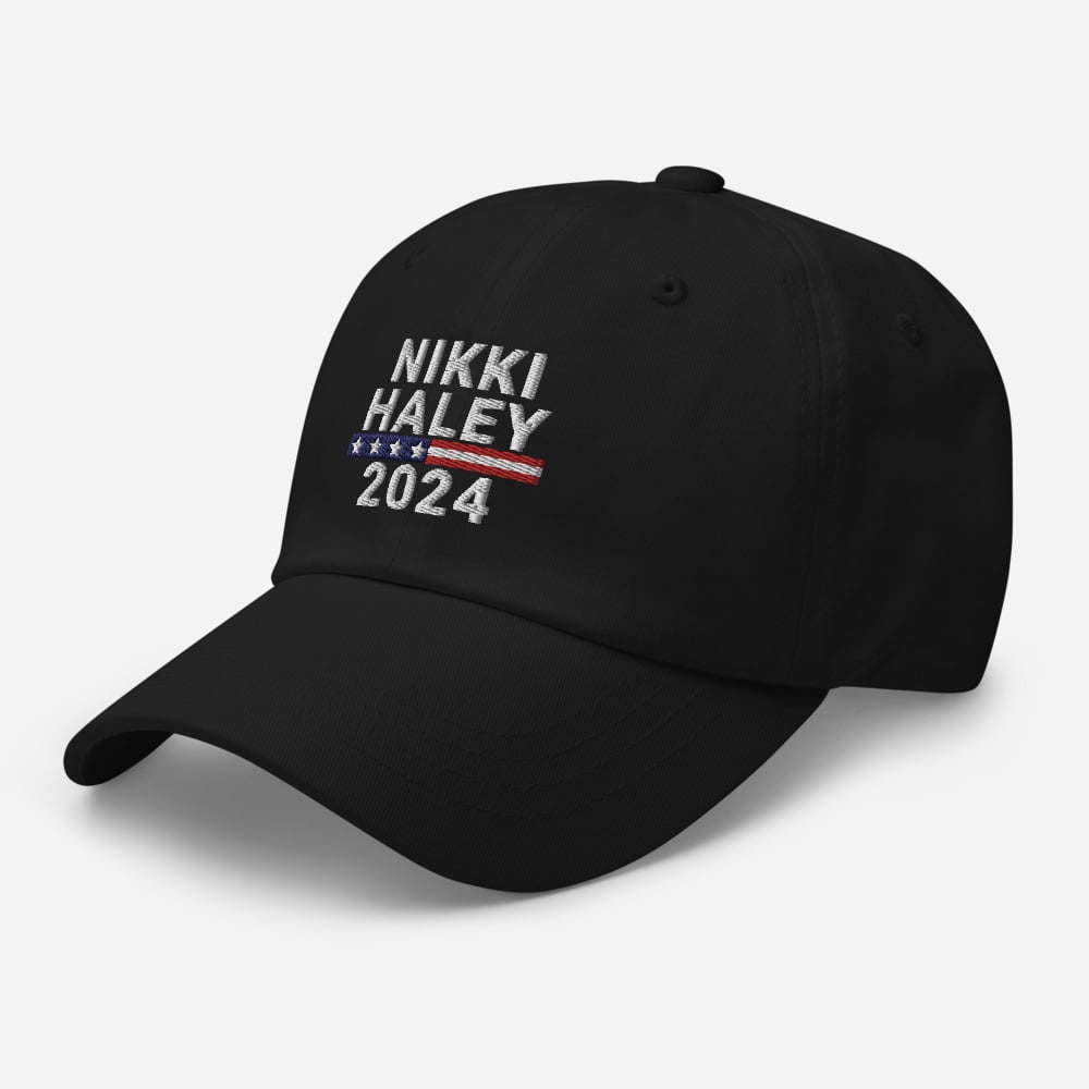 Nikki Haley 2024 Hat Nikki Haley Hat Nikki Haley Dad Hat Merch Haley 2024 Hat Haley 2024 Hats Haley Supporter Haley for Pres Vote Haley (Black)