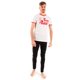 thumbnail image 2 of Toy Story - Camiseta Pizza Planet Ringer Hombres (Blanco, Rojo), 2 of 4