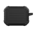 thumbnail image 1 of Methold Reemplazo de la caja de carga de los auriculares inalámbricos antichoque de la cubierta de la caja del silicón del auricular para 3 Cables de audio/vídeo negro 48x27x60mm, 1 of 6