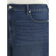 thumbnail image 4 of Terra & Sky Women's Plus Size Skinny High Rise Jeans, Sizes 16W-26W, 4 of 5