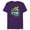 Purple, variant on Disney The Nightmare Before Christmas Awesome to the Bone - Short Sleeve Blended T-Shirt for Adults – Customized-Ocean Blue