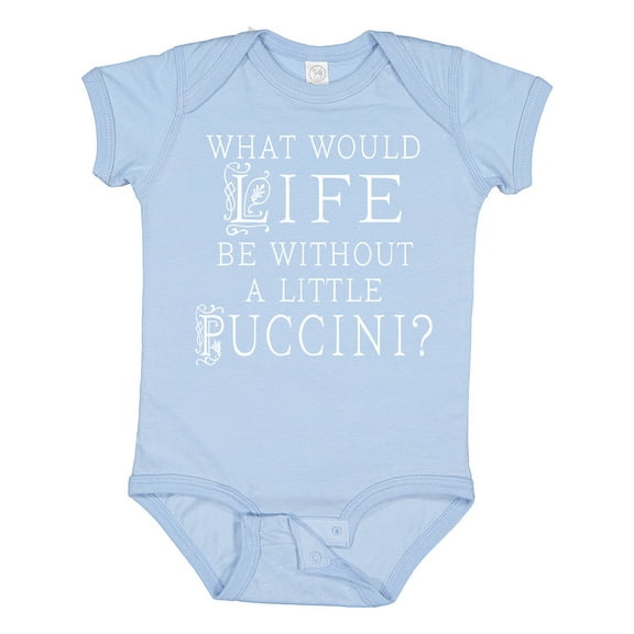 Inktastic Puccini Opera Lover Boys or Girls Baby Bodysuit