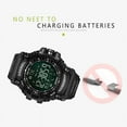 thumbnail image 6 of 50Meters Swim Dress Sport mens Watches Smael Brand Army Green Style Fashion Big dial Watches Men Digital Sport Male Clock 1617B, 6 of 6
