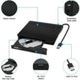 thumbnail image 6 of Aochakimg External DVD Drive, USB 3.0 CD Burner CD/DVD +/-RW Optical Drive, Slim Portable DVD CD ROM Rewriter Writer Duplicator for Laptop Desktop PC Windows 10/8/7 MacBook  (Black), 6 of 7