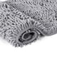 thumbnail image 1 of Wosthever Alfombrilla de chenilla sin derramamiento con fuerte absorción de agua, alfombrilla para pies de baño, lavable a máquina, gris Type2 NO2, 1 of 6