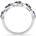 thumbnail image 4 of Everly Women's Sapphire 14k White Gold Ring, 4 of 8