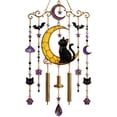 thumbnail image 2 of Dalxymotic Halloween Acrylic Wind Decor, Pumpkin Ghost Witch Design, Spooky Holiday Party Hanging Accent, Fall Decor, Halloween Decorations Indoor Outdoor for Home, Yard, Table, Mantel, 2 of 6