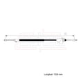 thumbnail image 2 of Cable Chicote Acelerador CAHSA Compatible Con Dodge Ram 1500 3.9L 5.2L 5.7L 5.9L 1999 2000 2001 2002 2003, 2 of 6