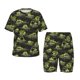 thumbnail image 1 of Fotbe Light Green Excavator Pijama Estampada de 2 Piezas para Niños – Ropa de Dormir de Manga Corta Cómoda para Niños y Niñas, Camiseta y Shorts de Algodón-XX-Large, 1 of 6