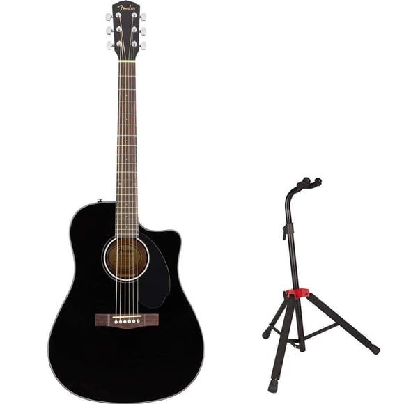 Guitarra eléctrica acústica Fender CD-60SCE Dreadnought Cutaway