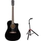 thumbnail image 1 of Guitarra eléctrica acústica Fender CD-60SCE Dreadnought Cutaway, 1 of 8