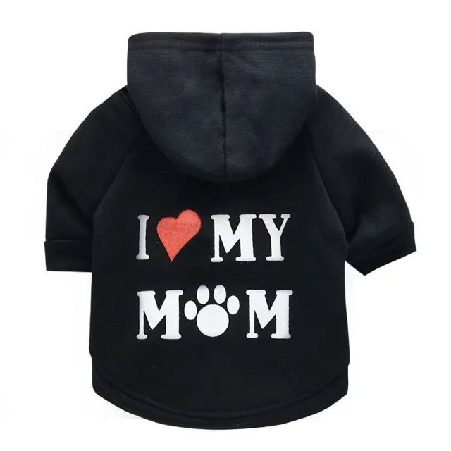 Security Cat Clothes Pet Cat Coats Jacket Hoodies For Cats Outfit Warm Pet Clothing Rabbit Animals Pet Costume For Small Dogs ShopWise Round