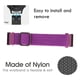 thumbnail image 3 of Correa De Nylon De Banda De Muñeca, Correa De Nylon De Banda De Reemplazo Ajustable De Banda De Nylon Para Correa Para Deportes De Nylon Para Sport Sindecible Correa Para, 3 of 7