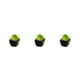 thumbnail image 4 of Plantas En Macetas De Cerámica Toystoory Suculentas Verdes Artificiales, 4 of 6
