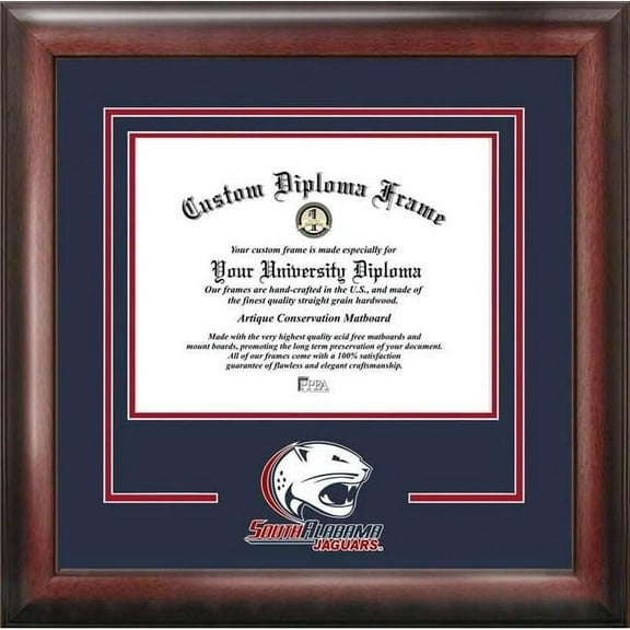 Campus Images AL991SD University of South Alabama Spirit Diploma Frame
