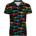 thumbnail image 2 of Rhuody Toddler Tops For Boys Crewneck Graphic Prints Short Sleeve Blouse 3-4 Years Black, 2 of 4